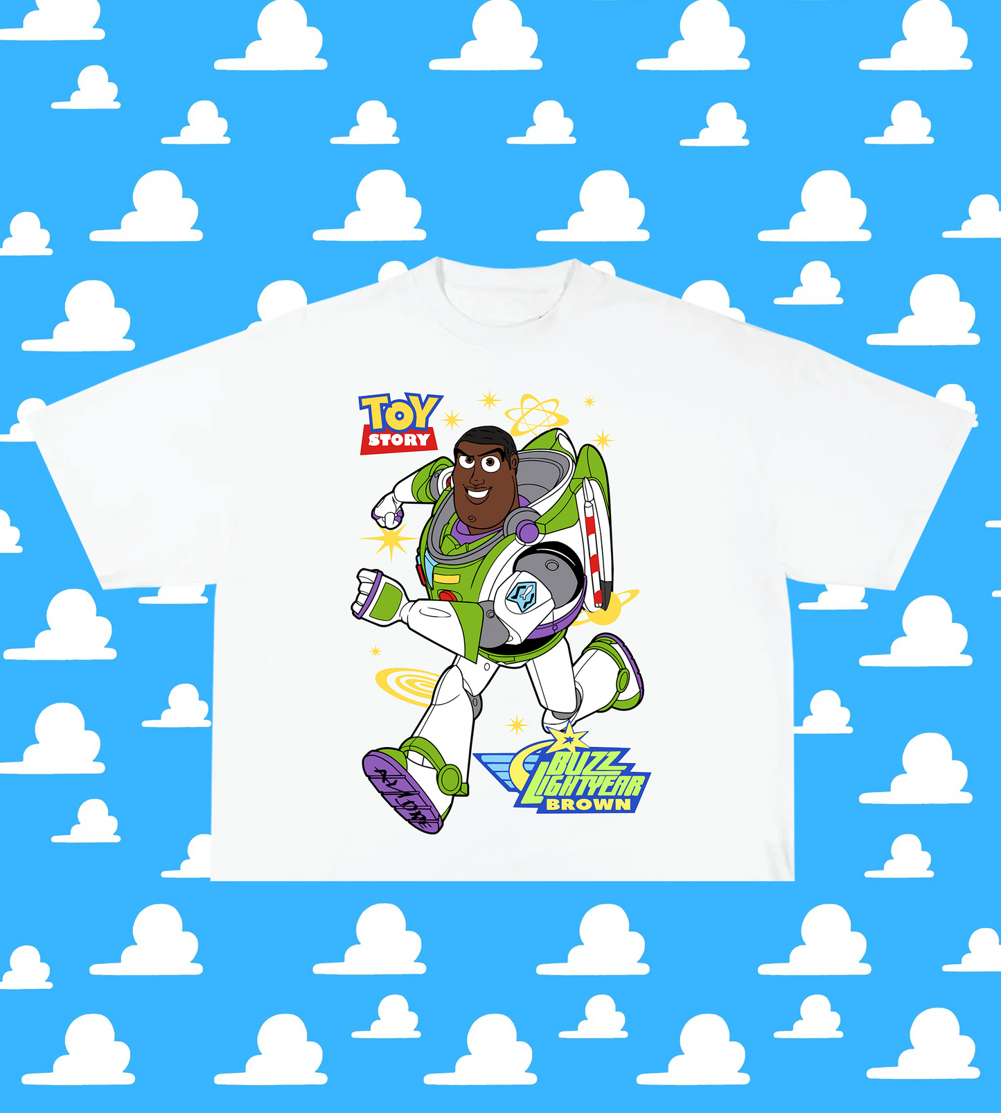 BUZZ LIGHTYEAR (WHITE-TSHIRT)