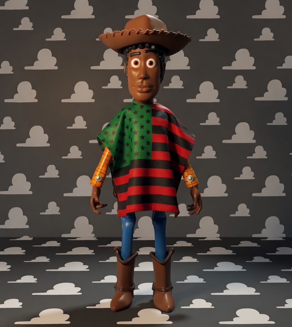 WOODY - JUNETEENTH PONCHO EDITION (Limited Only 50)