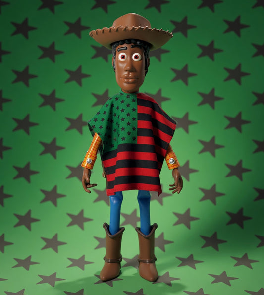 WOODY - JUNETEENTH PONCHO EDITION (Limited Only 50)