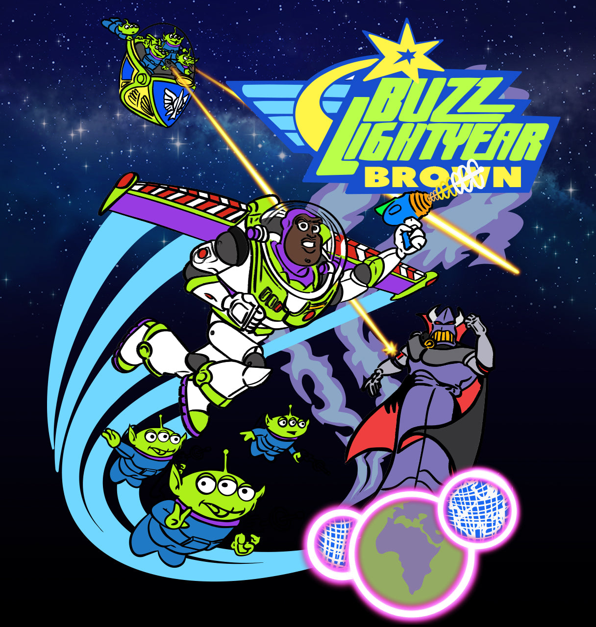 BUZZ LIGHTYEAR - BUZZ BROWN