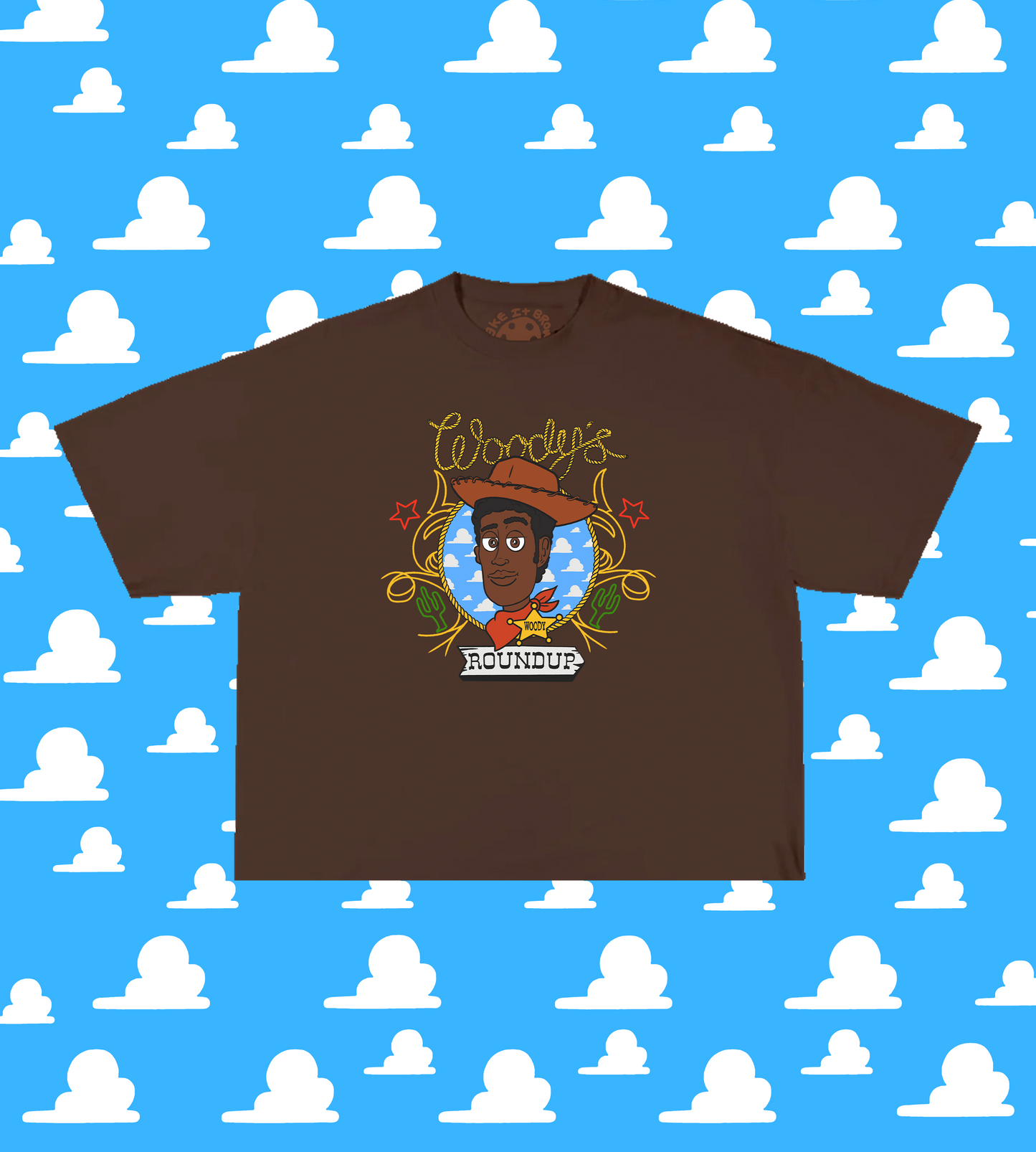 WOODY Brown T-shirt