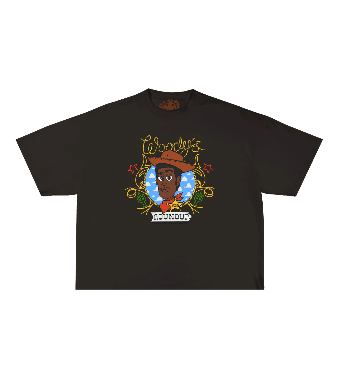 WOODY Black T-shirt
