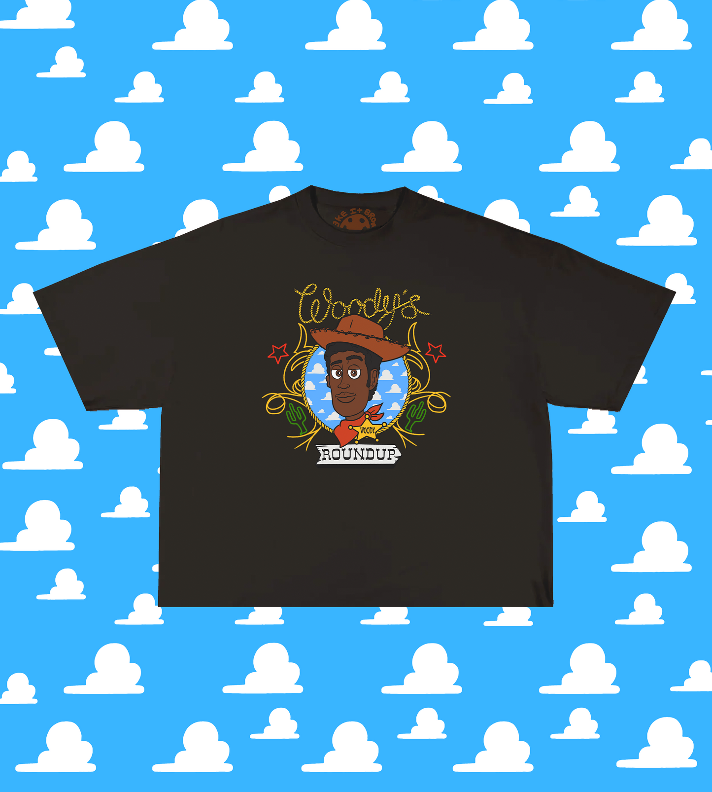 WOODY Black T-shirt