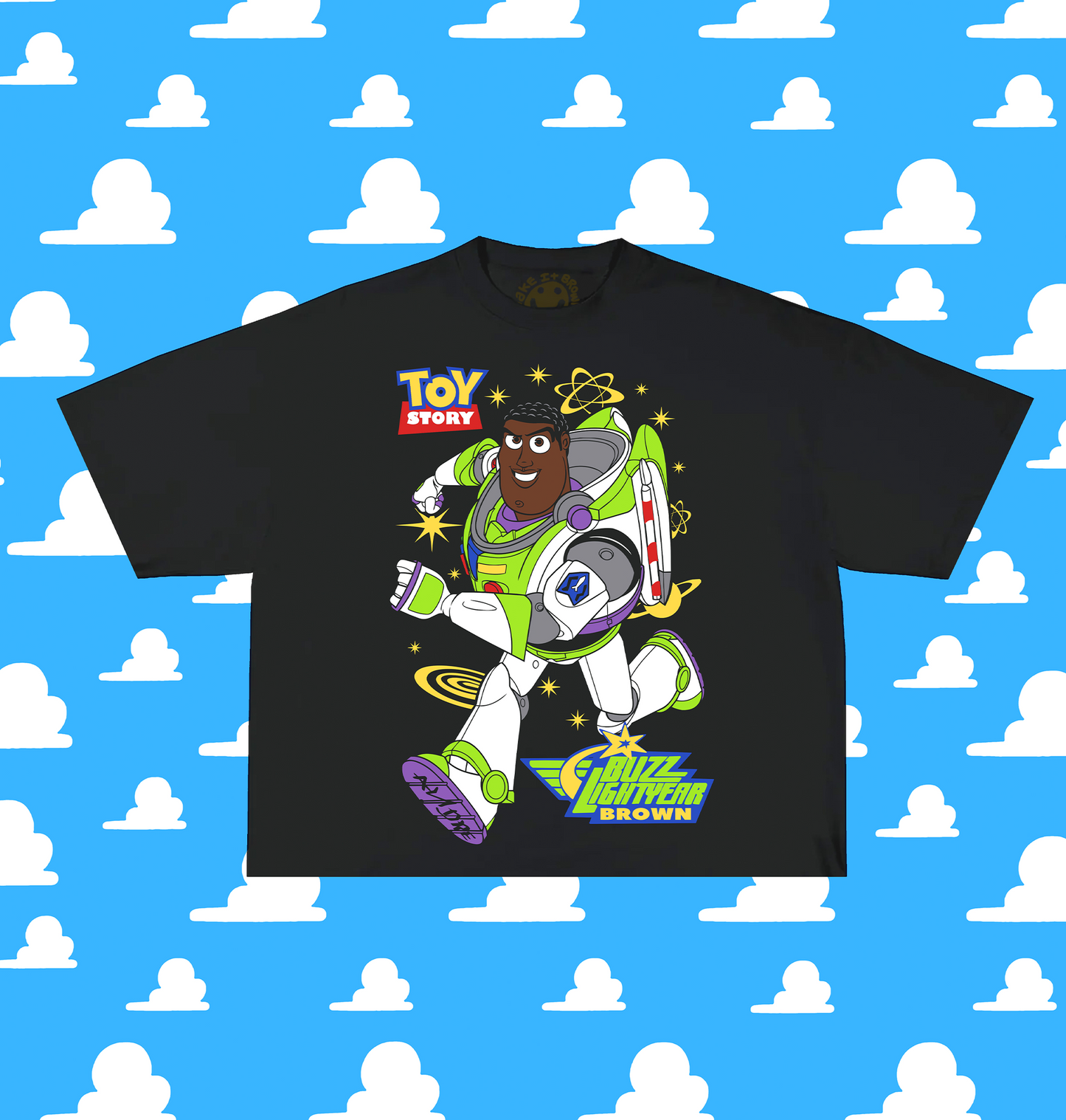 BUZZ LIGHTYEAR (BLACK-TSHIRT)