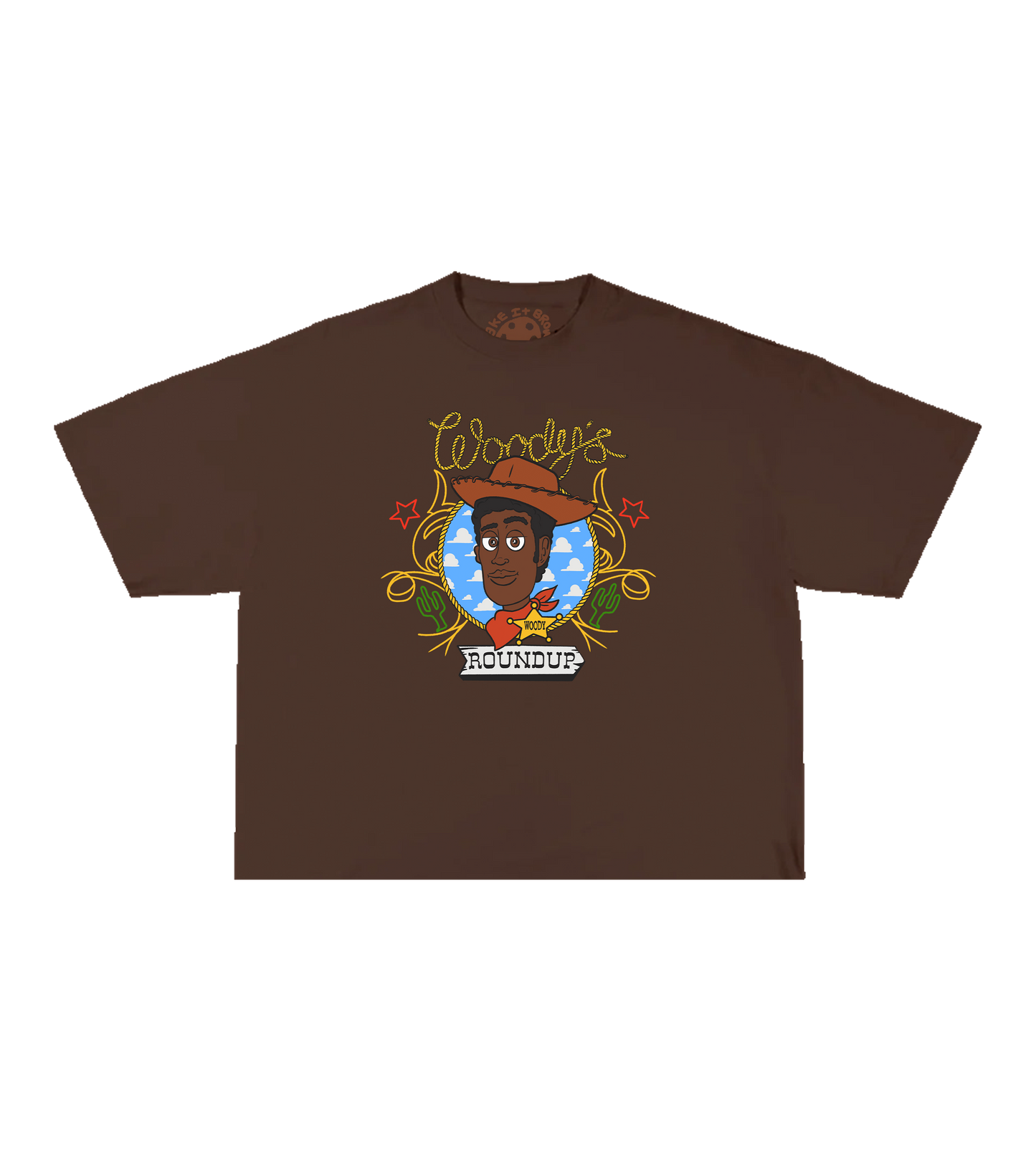WOODY Brown T-shirt
