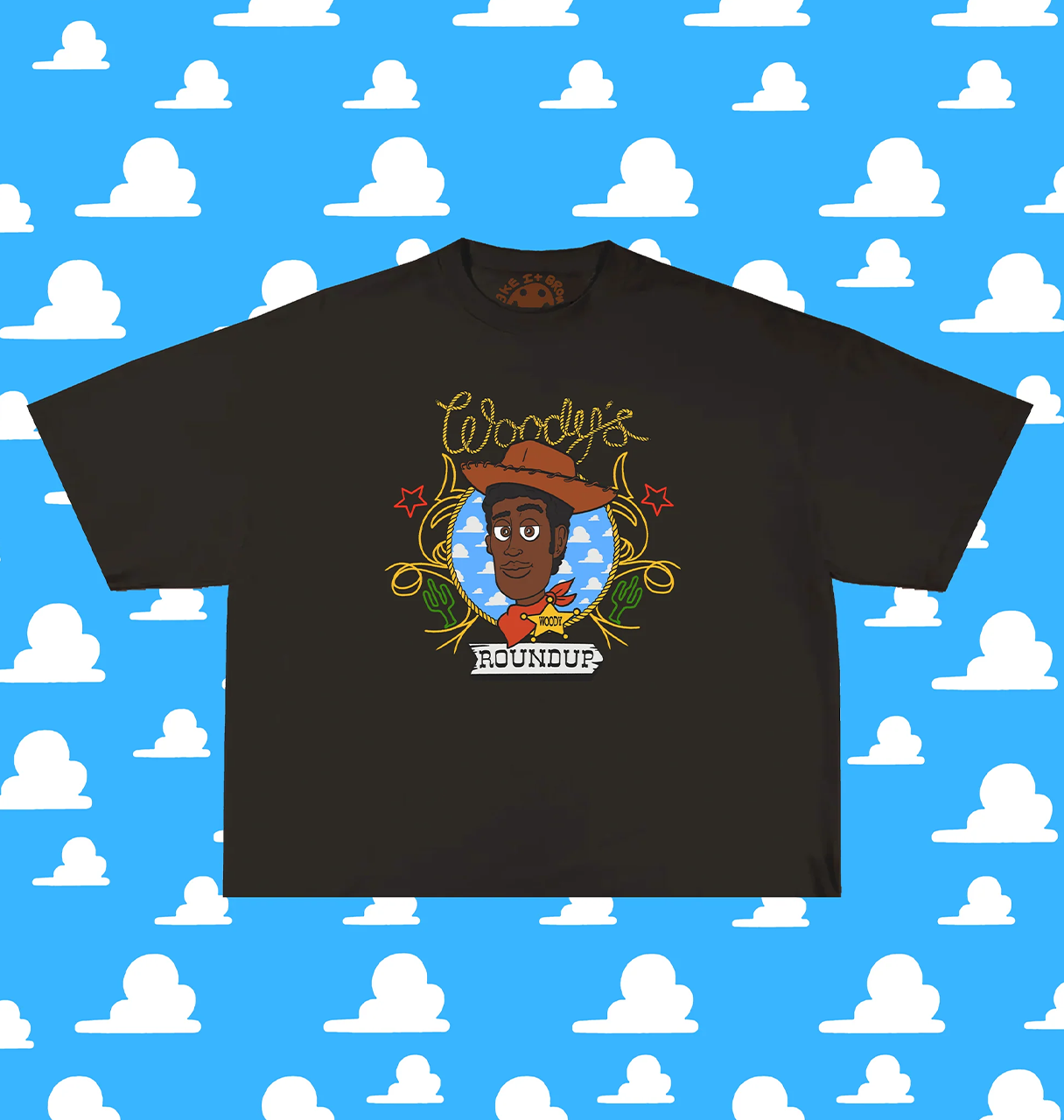 WOODY Black T-shirt