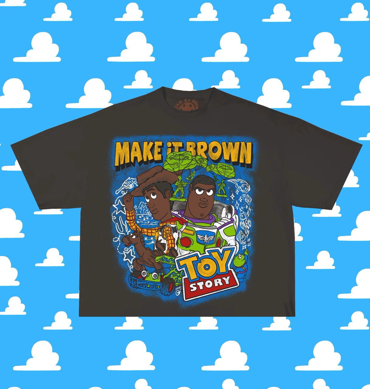 WOODY Black T-shirt (Copy)